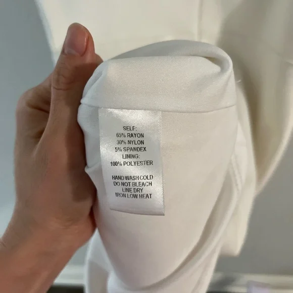 Lulus Dream Girl White Ruffled Bodycon Dress M Party Cocktail Sleeveless Flirty - Picture 8 of 10